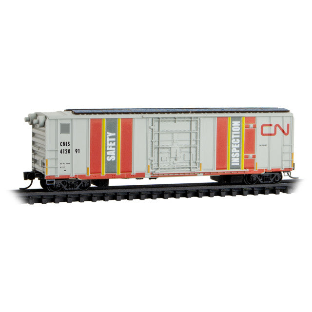 Micro Trains N Scale 027 00 500 50’ Rib Side Box car Plug door wo roof walk 412091