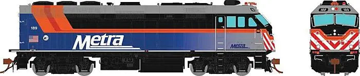 Rapido HO Scale 83706 EMD F40PHM-2 "Winnebago" - Sound and DCC -Metra 