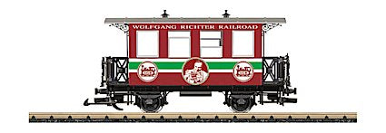 LGB G Scale 36214 Passenger Car for the Wolfgang Richter - Stainz DAMAGED BOX