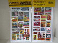 Blair Line O Scale 260 Porcelain Advertising Signs
