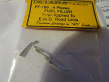 Details West H.O. Scale FF-166 EMD Fuel Tank Filler Road Units