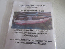 Carolina Craftsman Kits H.O. Scale CCKRB River Rowboats