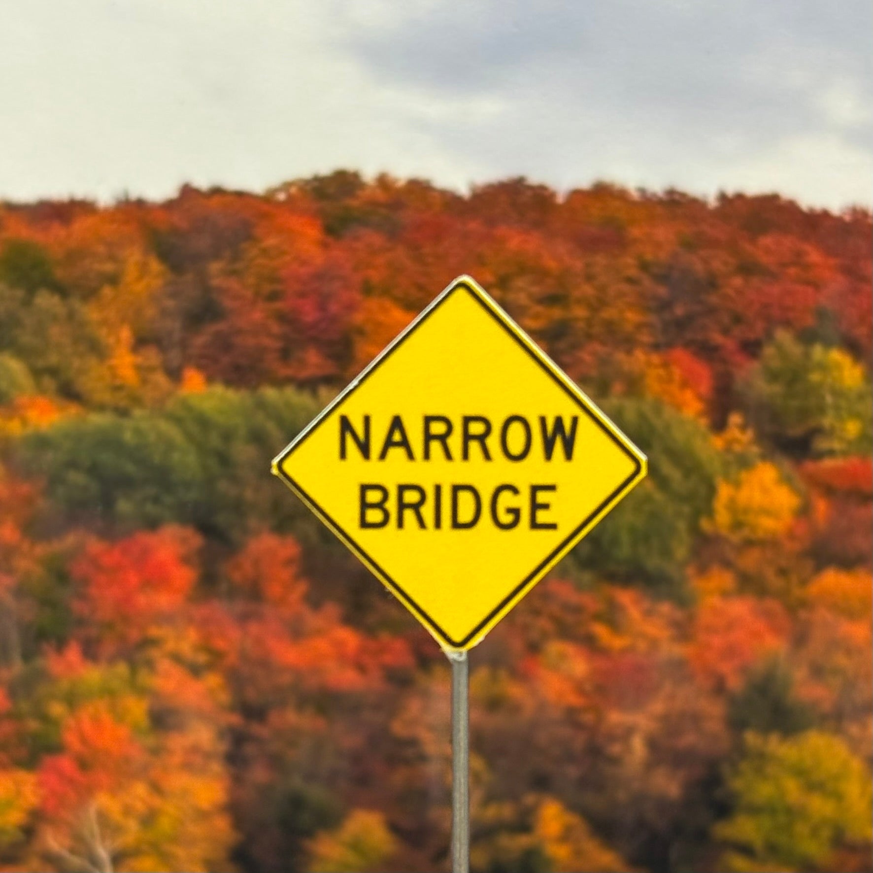 N Scale - Narrow Bridge Sign - 2 Pack – A&S Trains