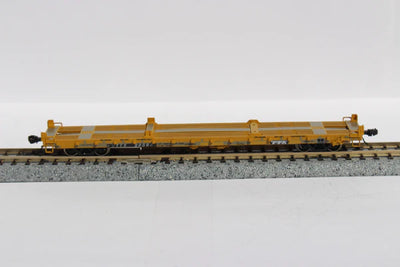 JTC MODEL TRAINS N-Scale  Pullman Standard weathered TTX patch over TrailerTrain 60' Flatcar, 12 plus years weathered car