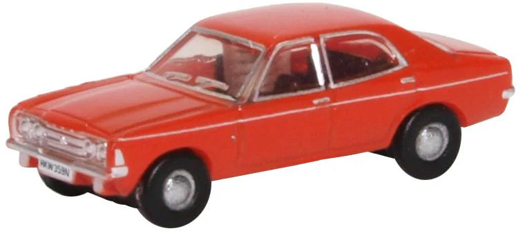 Oxford N Scale NCOR3003 Sebring Red Ford Cortina MK3