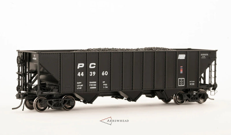 Arrowhead HO 1010-2 Penn Central Committee Design Hopper Penn Central PC 