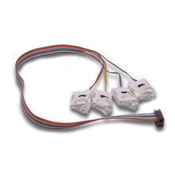 Digitrax RX4 4-Zone Transponding Receiver Add-on for BDL Series Detectors