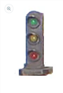 Tomar IND. H.O. Scale H-850 Signal - Three Light Dwarf Signal - HO Scale