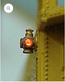 Tomar IND. O scale O-809L LED Marker Light - Yellow/Yellow/Red - 1 pair/pkg - O Scale