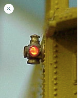 Tomar O-807L O Scale LED Marker Light - Green/Green/Red - 1 pair/pkg - O Scale