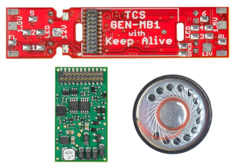 TCS H.O. Scale ATHEARN 1772 WDK-ATH-1 DCC Sound Conversion Kit