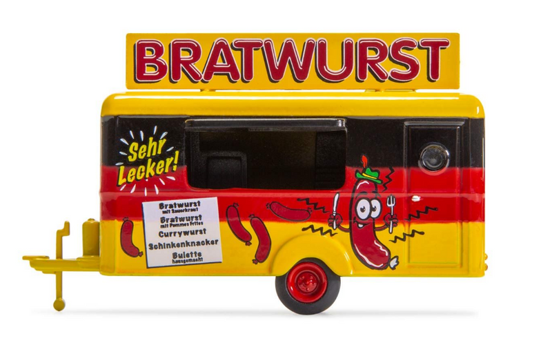 Lima Jouef Hornby Hobbies H.O. Scale Bratwurst Food Trailer HC5001
