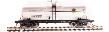 Broadway Limited Imports H.O. Scale 6178 Late 1950s Set E 6000 Gal. Chlorine Tank Car 6064