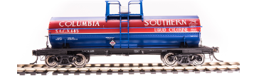 Broadway Limited Imports H.O. Scale 6178 6000 Gal. Chlorine Tank Car Variety Set E Late 1950&