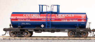 Broadway Limited Imports H.O. Scale 6124-1 Pittsburgh Plate Glass, 4-Pack 6000 Gallon Tank Car 351