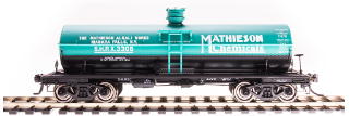 Broadway Limited Imports H.O. Scale 6175-1 Mathieson 6000 Gal. Chlorine Tank Car 3306