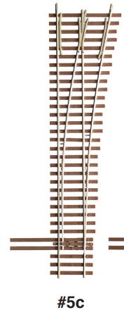 Micro Engineering Company Ladder Track System H.O. Scale RH-14-715 5c Lead Ladder