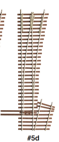 Micro Engineering Company H.O. Scale Turnout C-70 NS Rail 