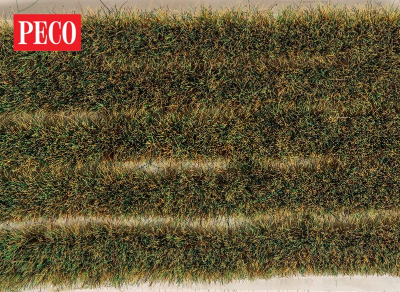 PECO Scene PSG-46 Static Grass 10mm Self-Adhesive Marshland Tuft Strips