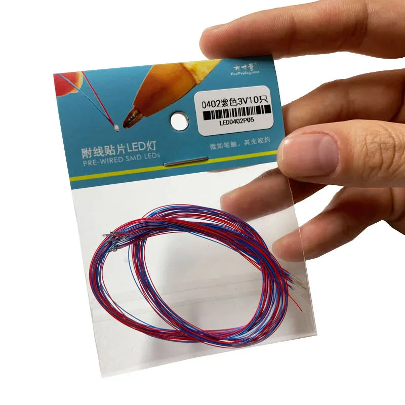 Funtrying Art & Craft 0402 Pre-Wired SMD LEDs