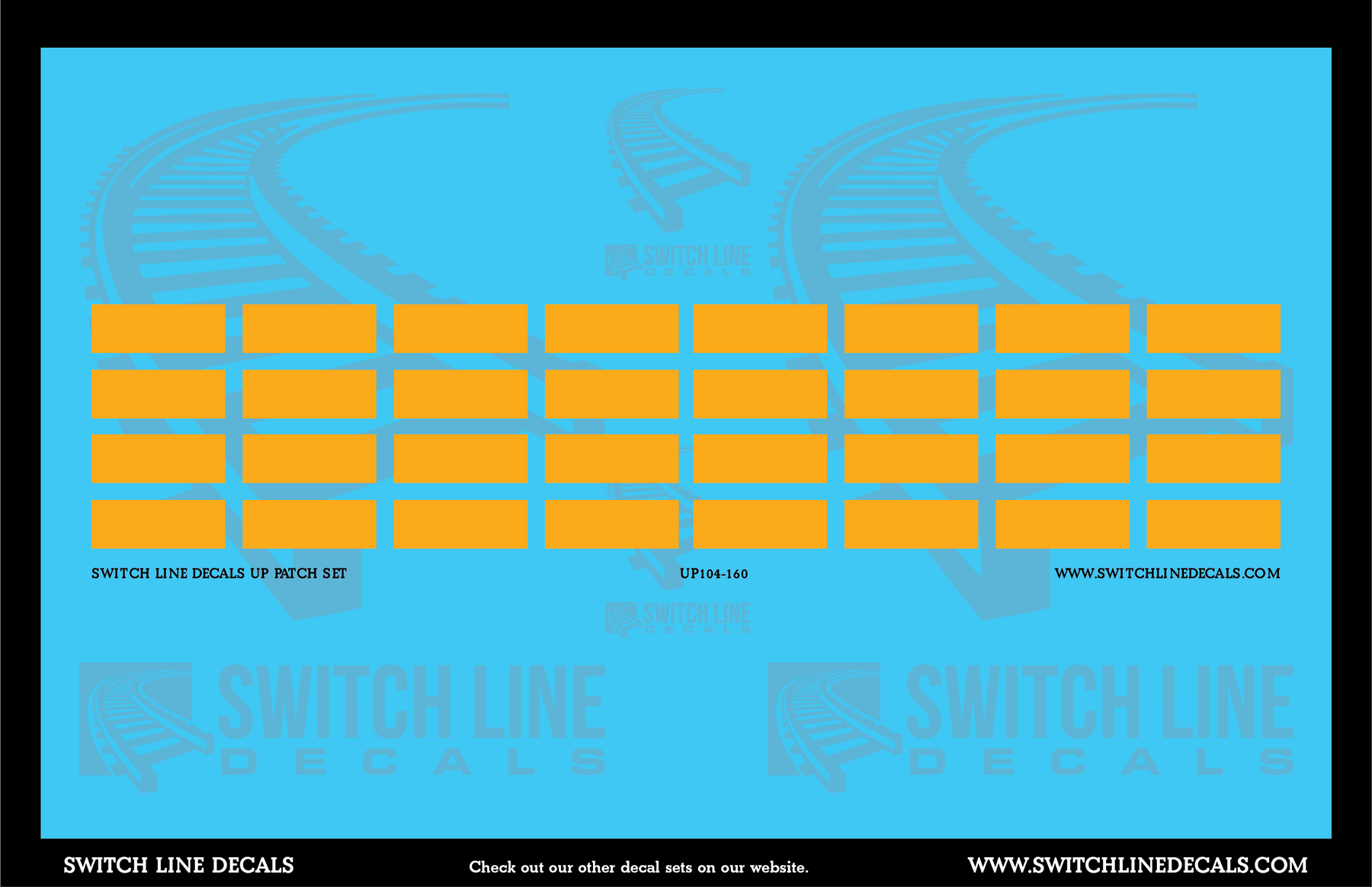 N Scale Union Pacific Patching Decal Set – A&S Trains