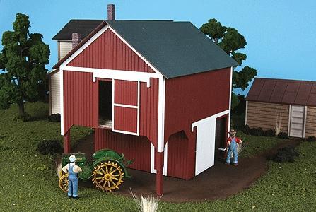 Laser Kit American Model Builder O-Scale 489 Loft Barn