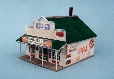 Blair Line H.O. Scale 180 Blairstown General Store -- Kit - 3-3/4 x 5-1/4" 9.3 x 13.1cm