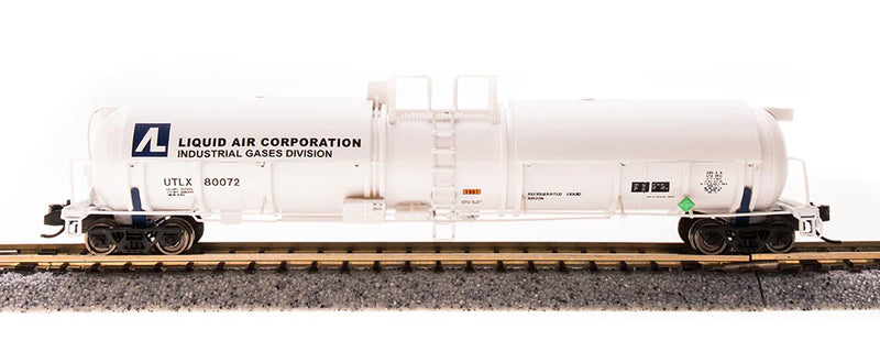 Broadway Limited Imports N-Scale  3732  High-Capacity Cryogenic Tank Car Liquid Air Corporation UTLX