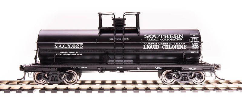 Broadway Limited Imports 6174-3 Southern Alkali 6000 Gal. Chlorine Tank Car 624