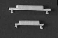Detail Associate H.O. Scale CB 2302 Cab Armrests -- 24 x 36" Stepped pkg(8)