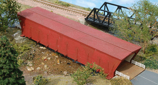 GC Laser H.O. Scale 1318 Covered Bridge