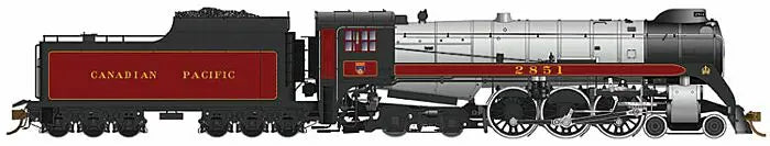 Broadway Limited 600008 H.O. Scale CP Class H1d 4-6-4 Royal Hudson w/Coal Tender - Standard DC -- Canadian Pacific 