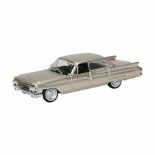 Oxford H.O. Scale 87CSD61002 Aspen Gold Metallic Cadillac Sedan DeVille 1961