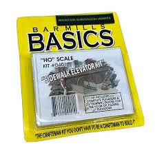Barmills Basics H.O. Scale 0401 Sidewalk Elevator Kit