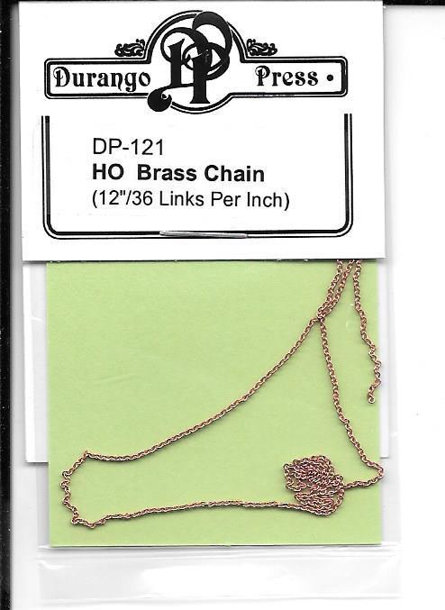 Durango Press H.O. Scale DP-121 Brass Chain
