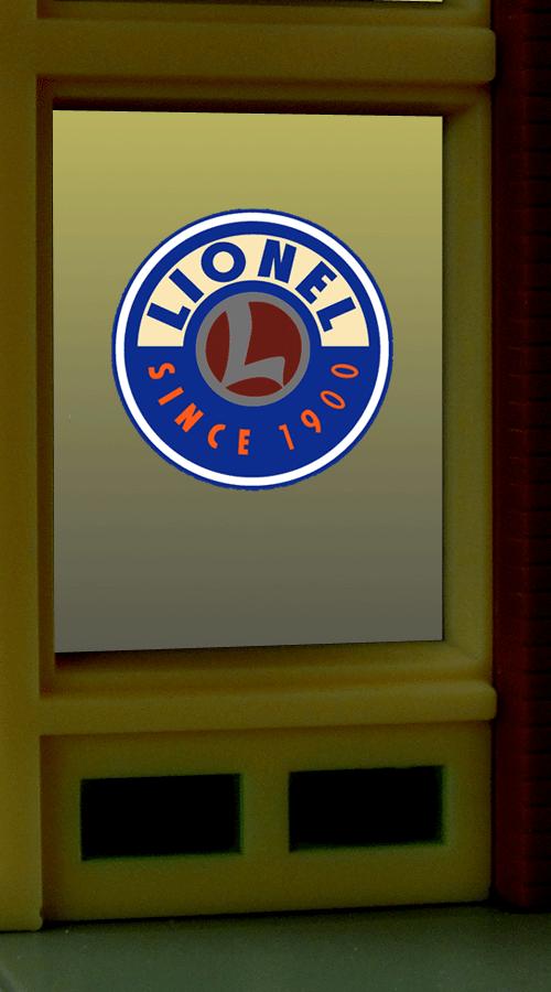 Miller Engineering 8855 Lionel Window Sign – A&S Trains