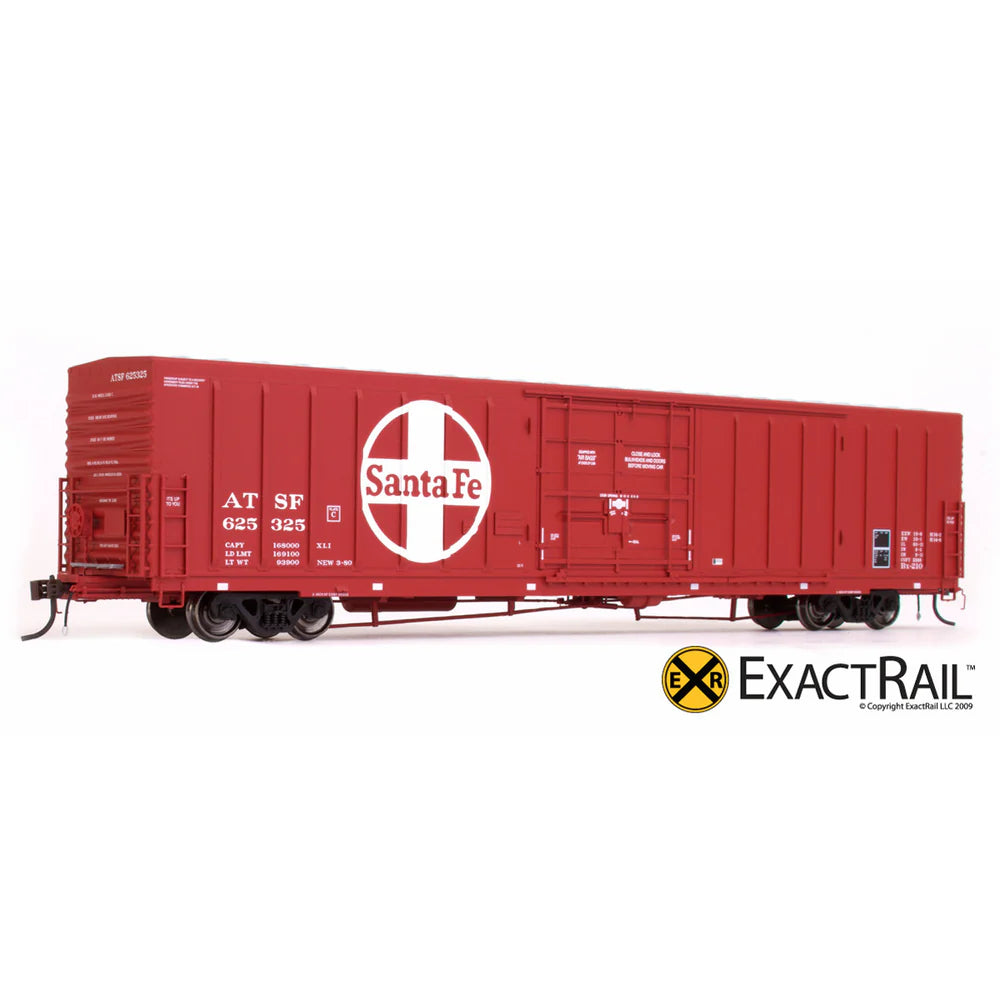 ExactRail H.O. Scale: PC&F Beer Car - ATSF 625370 – A&S Trains