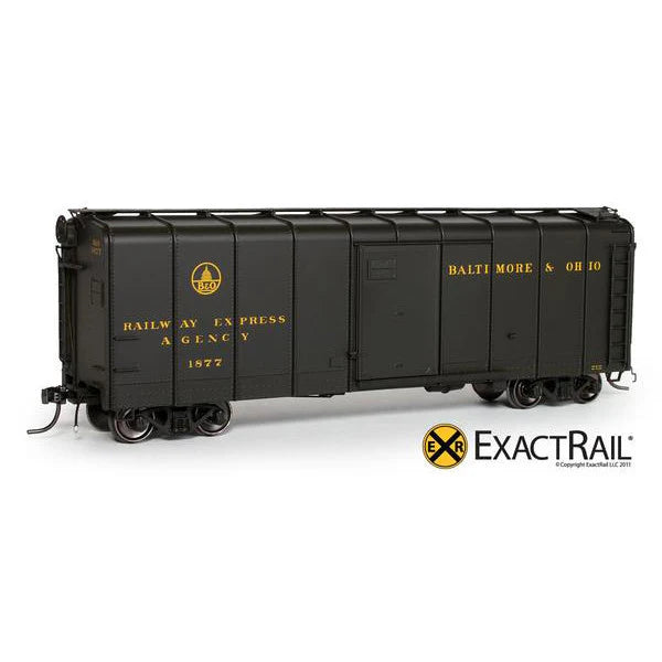 Exact Rail-Platinum Series H.O. Scale EPS-90055-3 Baltimore And Ohio B&O M-53 Wagontop Box Car 1921