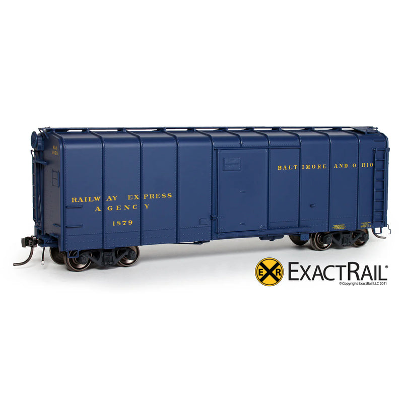 Exact Rail-Platinum Series H.O. Scale EPS-90056-4 Baltimore And Ohio B&O M-53 Wagontop Box Car 1894