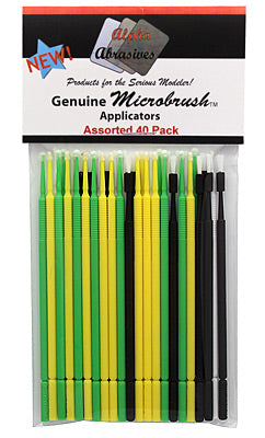 Alpha Abrasives Micro Brushes Assorted 40pak
