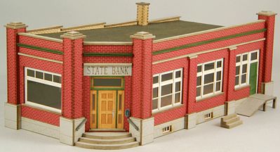 GCLaser H.O. Scale 19040 State Bank Footprint: 7&