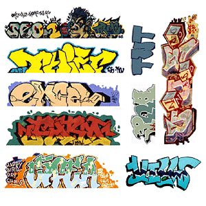 Blair Line H.O. Scale 2249 Graffiti Decals Mega Set -- Set 