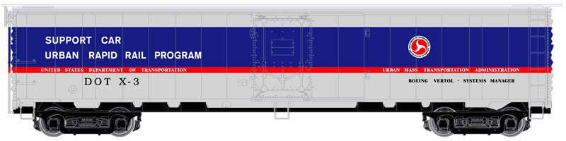 Atlas HO REA Steel Express Reefer REA -US DOT Support Car (Silver/Blue/Red)+ X3    20 005 363