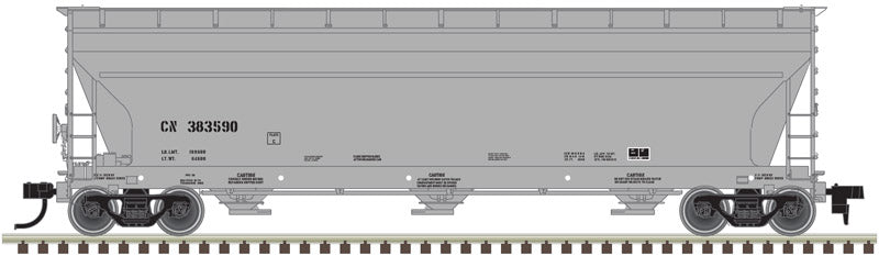 Atlas Trainman H.O. Scale 20 005 526 Canadian National ACF 46650 Centerflow Hopper 385572