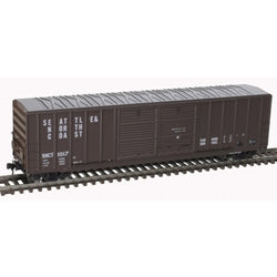 Atlas H.O. Scale 20 005 868 FMC 5077 DD Box Car (Centered) Seattle & North Coast 1017