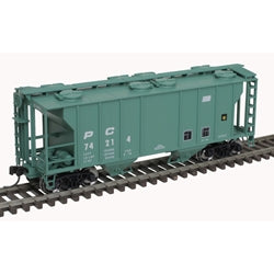 Atlas Trainman H.O. Scale 20 006 554 Penn Central PS-2 Covered Hopper 74216