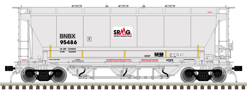 Atlas H.O. Scale 20 006 836 Trinity 3230 Covered Hopper Greenbrier Management Services [BNBX] 95495