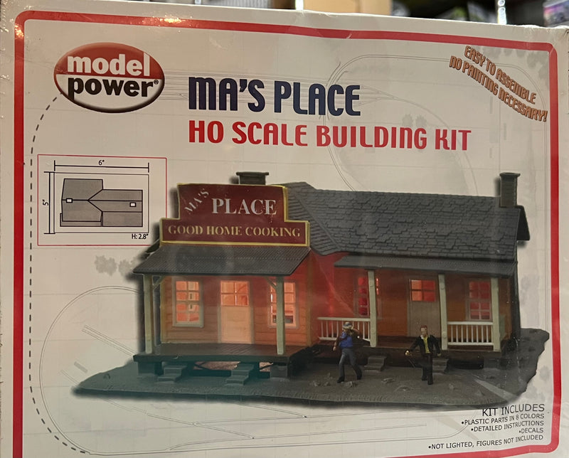 H.O. Scale - Model Power - MA’S Place - 190 - Box damage