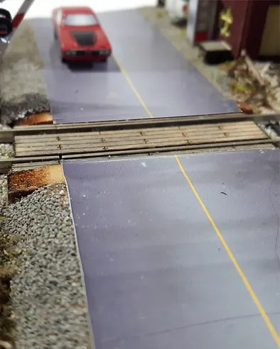 Osborn Model Kits N Scale 3120 90 Degree Level Crossing Boards (2) Kit