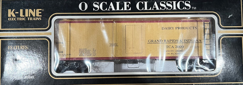 K•Line O Scale 2000 TCA Convention Car (Reefer) K762-9011 USED